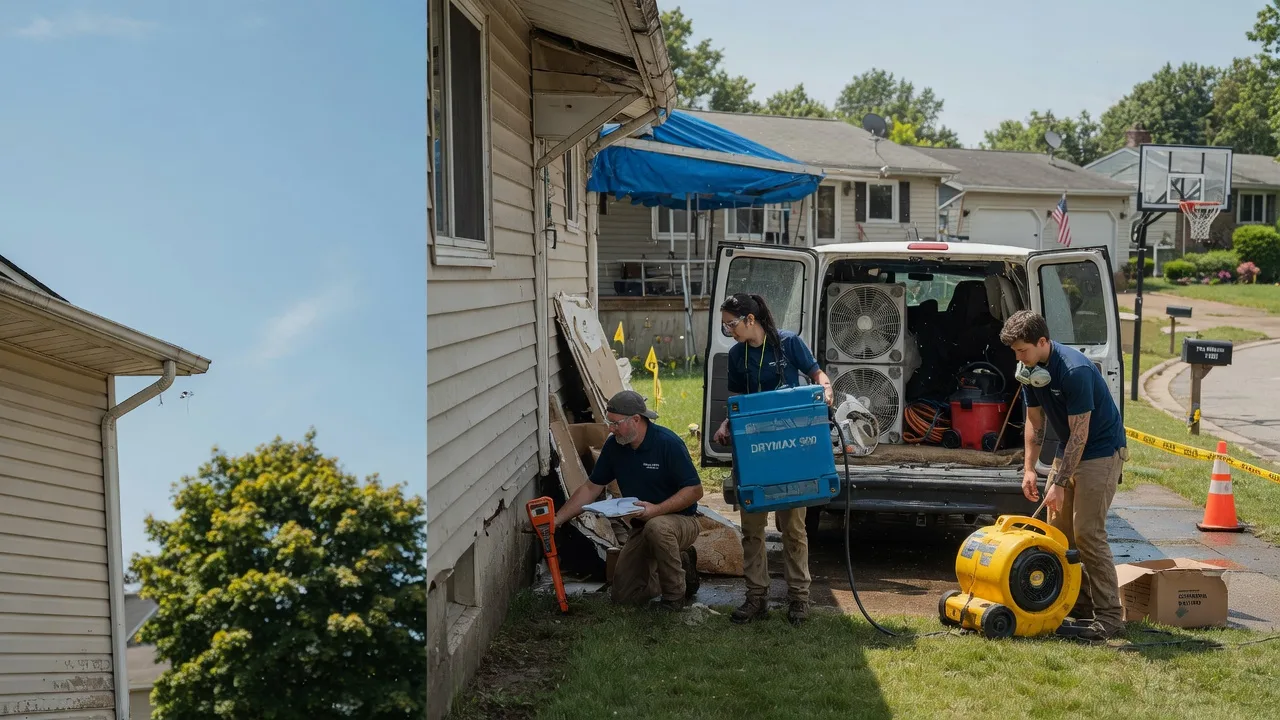 Ceiling Leak Cleanup in New Holland, PA near me