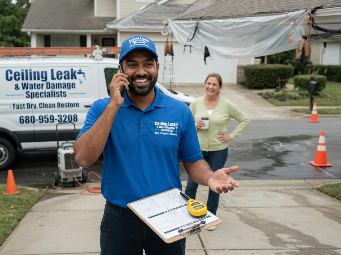 Ceiling Leak Cleanup New Holland, PA FAQs